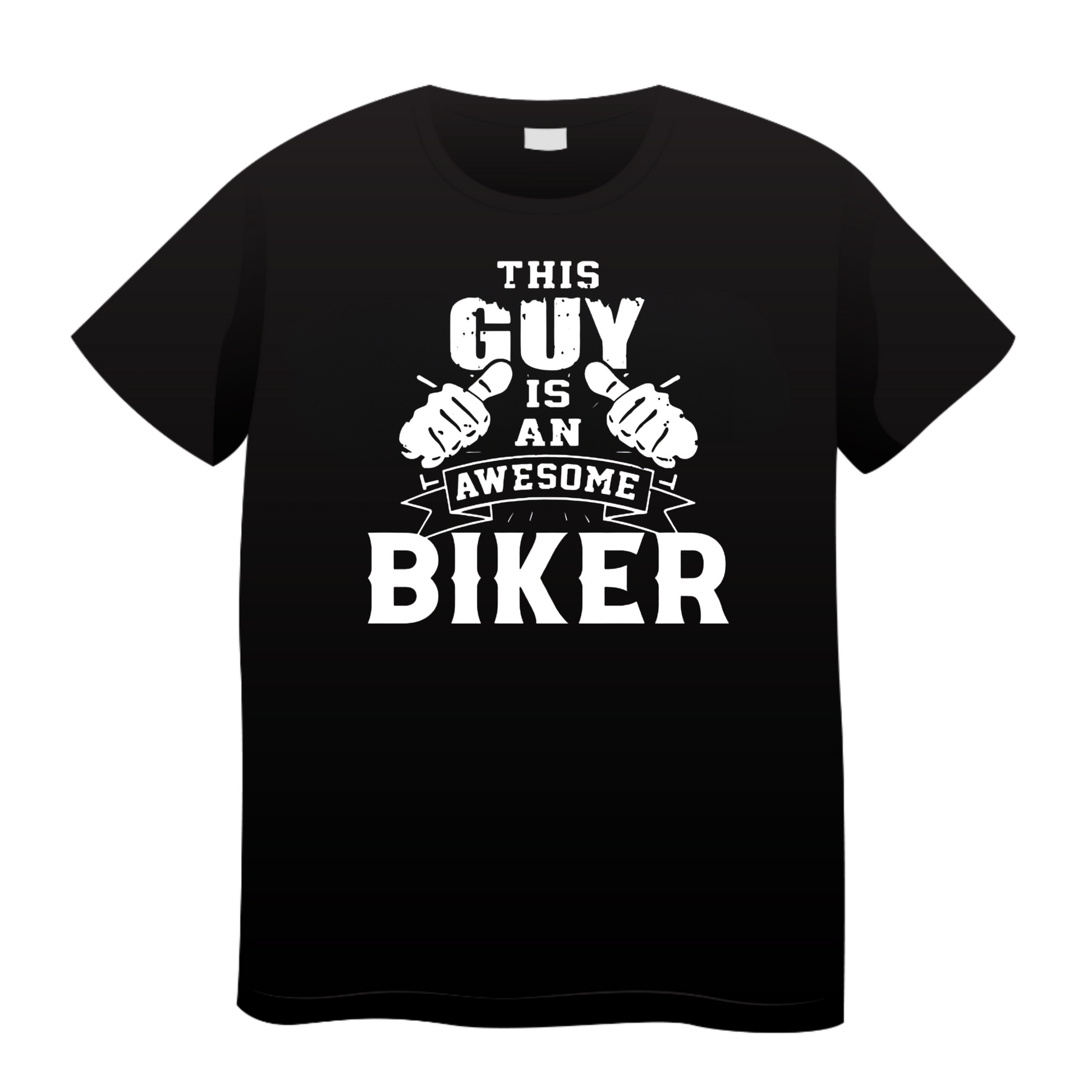 This Guy Is An Awesome Biker : Biker T-shirt